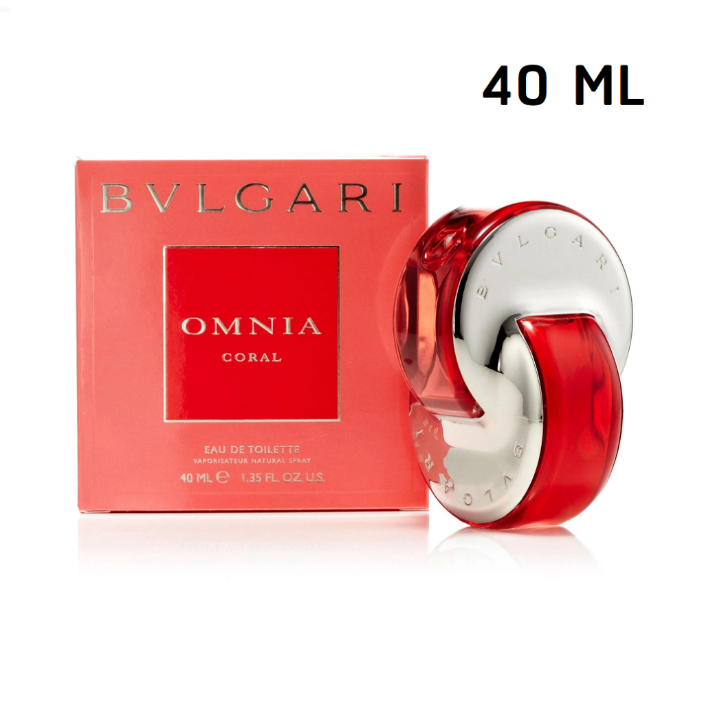 (40 ML) Bvlgari Omnia Coral Eau De Toilette 40 ml กล่องซีล ป้ายไทย