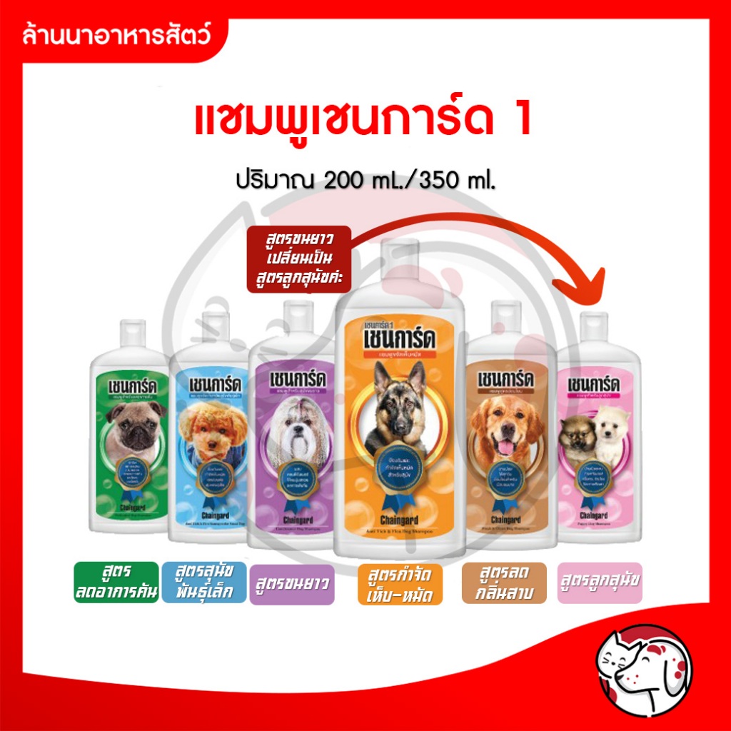 แชมพูสุนัขเชนการ์ด: เลือกสูตรที่ใช่สำหรับหมาทุกสายพันธุ์และปัญหาผิว