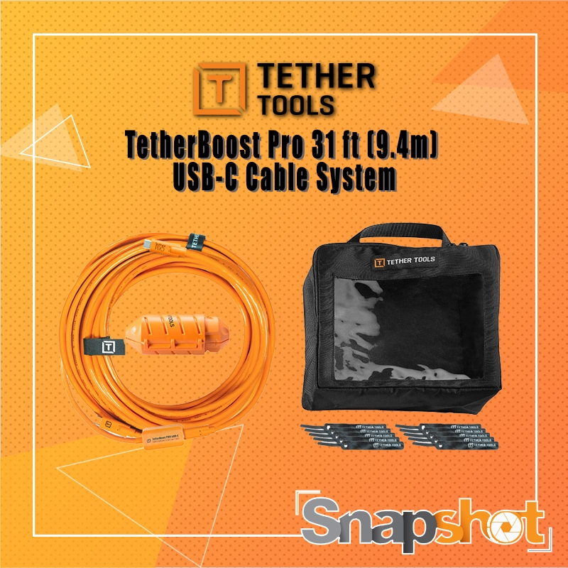 TetherBoost Pro 31 ft (9.4m) USB-C  Cable System สาย Type C to Type C 9.4 เมตร
