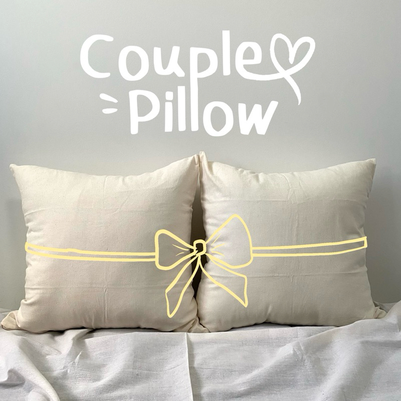 Couple Pillow หมอนคู่ ขนาด 45x45 ซม.