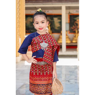 คำแก้ว งานอีสาน. สีกรม ขาว งานพร้อมส่ง ลายใหม่ ลายขอ ใหม่