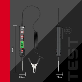 HABOTEST HT86A เครื่องทดสอบแรงดันไฟฟ้า 2V-100V ระบบไฟ Probe Test โคมไฟอัตโนมัติ รถ เครื่องทดสอบวงจรไฟ