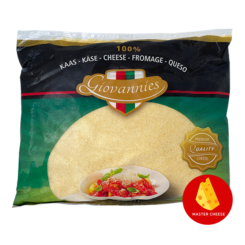 พาร์เมซานชีส Giovannies แพค 500g-1kg ผลิตจากนมแท้ GiovannieGrated Parmesan Cheese 1kg