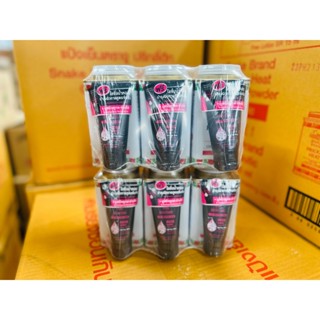 🔥🔥 รุ่นแถมโลชั่น แป้งตรางู 140 กรัม (แพ็ค 6 กระป๋อง) สูตรคลา…