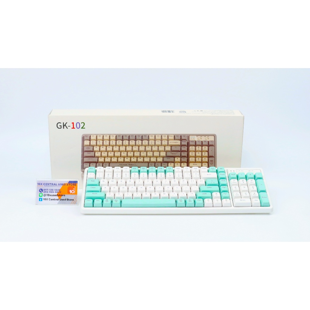 คีย์บอร์ด  LANGTU GK102  คีย์บอร์ดแบบแมคคานิคอล สภาพไร้ตำหนิ ราคาโดนใจ ประกันเหลือถึงปีหน้า - ID2312