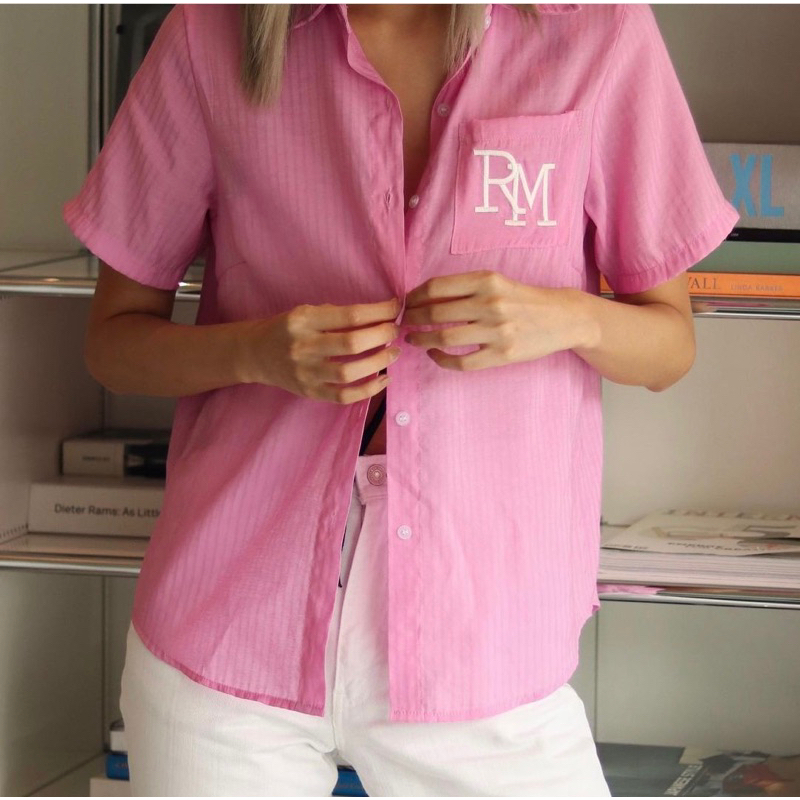 Rally Movement RM Ivy Shirt สี Rose