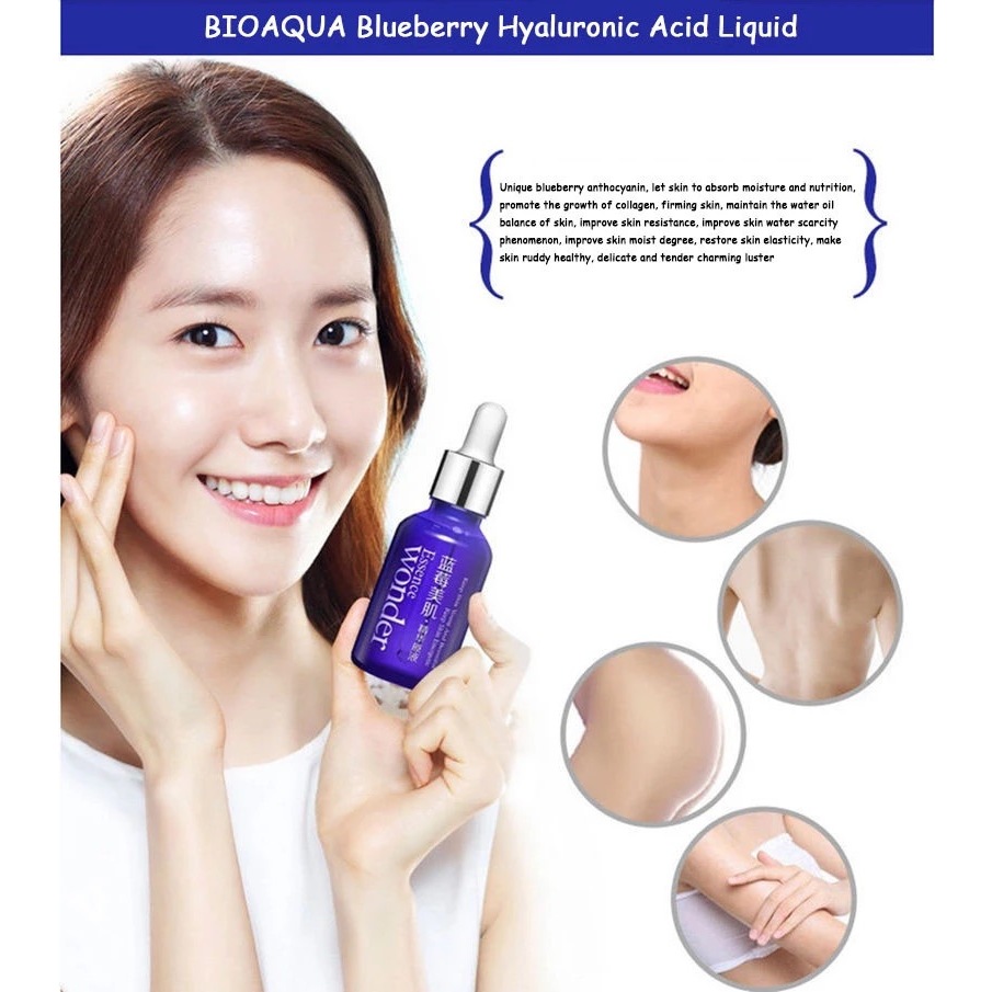 Bioaqau Blueberry Serum เซรั่มบลูเบอรี่ ชุด 10 ชิ้นราคาสุดคุ้ม เซรั่มขายดีอันดับ1 15 ml. ราคา ถูกที่สุด ดีลบีเคเค แกลเลอรีภาพที่ 4