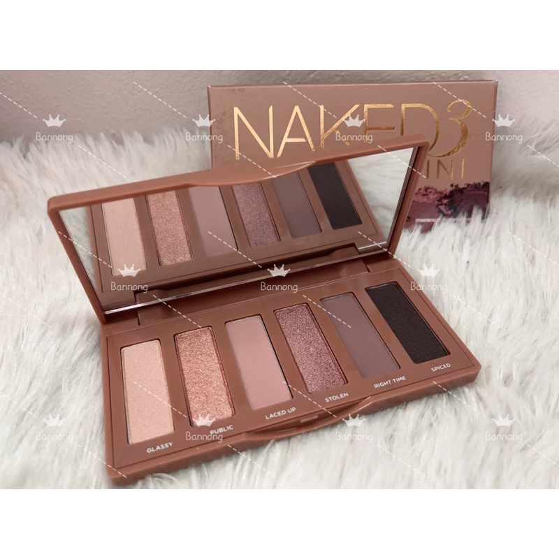 🌸 Urban decay Naked 3 Mini Palette🌸 ของแท้ฉลากไทย+ป้าย king power