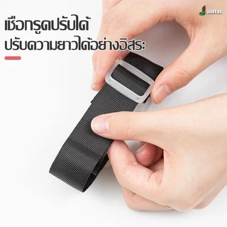สายรัดกระเป๋าเดินทาง สายรัดกระเป๋าเดินทาง แบบพกพา ป้องกันการสูญหาย มีสีต่างๆให้เลือก