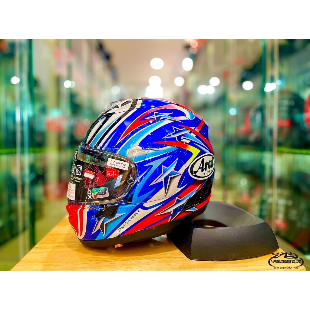 🔥 หมวกกันน็อค ARAI รุ่น RX-7V EVO ลาย NAKANO RED