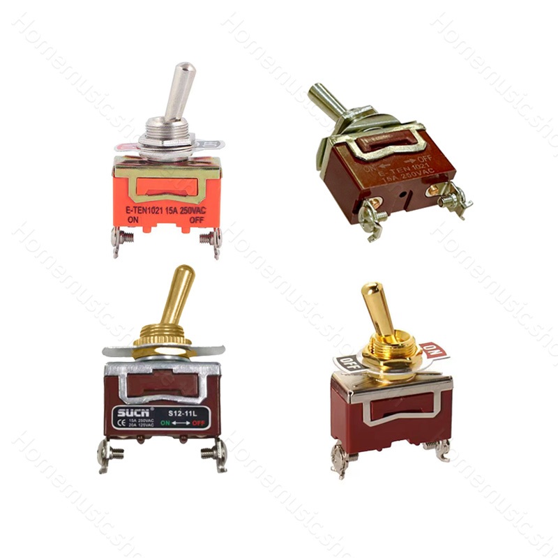 1 ชิ้น สวิตช์โยก สีทอง SUCN-1021 2 ทาง on-off 15A 250V/ สวิตซ์ mts - 102 spdt 6A 125VAC/3A 250VAC switch