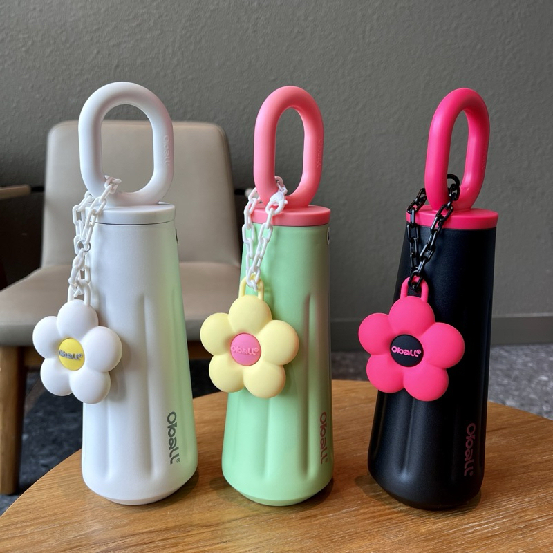 Oball ขวดน้ำขนาดพกพา วัสดุสแตนเลส 316 ใส่ชามะนาว น้ำผลไม้ น้ำอัดลม ชา กาแฟ ได้ พกพาสะดวก น้ำหนักเบา 