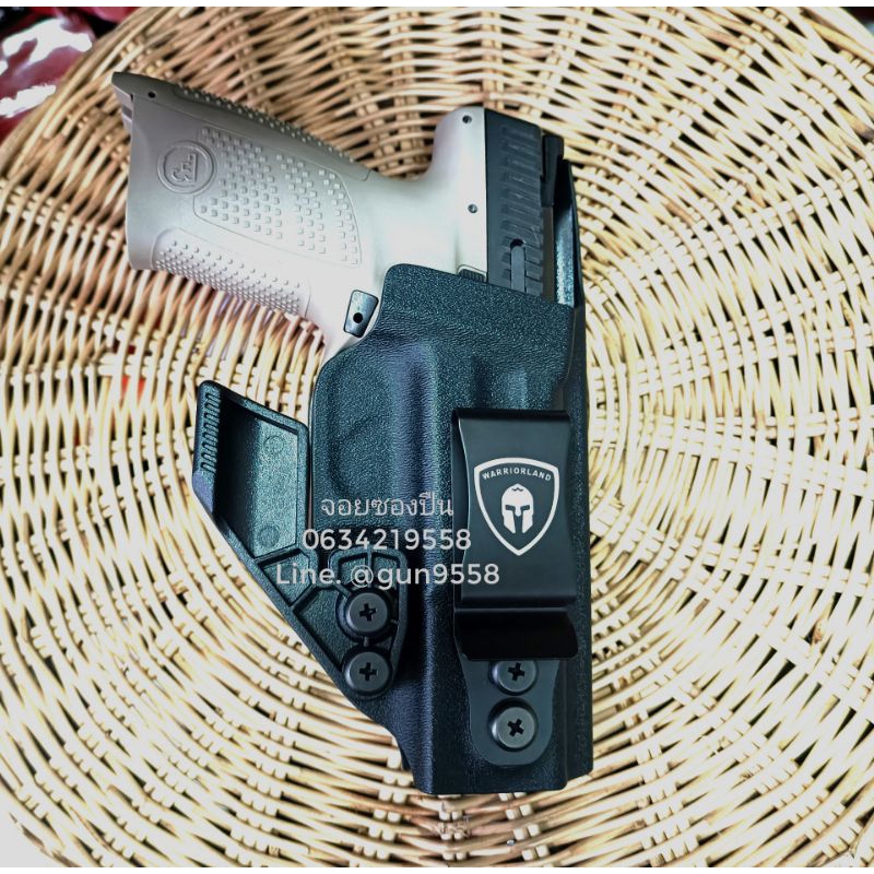 ซองพกใน Kydex รุ่น Cz p10c ( IWB Kydex Holster with Claw ) แบรนด์ Warriorland