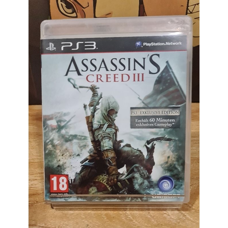 แผ่นเกมส์Ps3(PlayStation 3)เกม Assassin's Creed 3