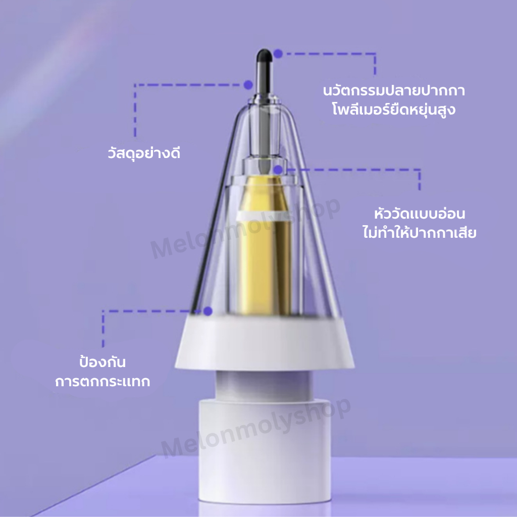 [ส่งจากไทย❗️] 4B หัวปากกา Stylus Pencil Tip สำหรับ Pencil 1,2 แบบใหม่ ควบคุมเส้นได้ดีขึ้น จุกปากกา ปากกาสำหรับไอแพด