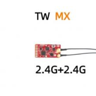 [รีซีฟ] FrSky DUAL 2.4GHz TW MX Receiver