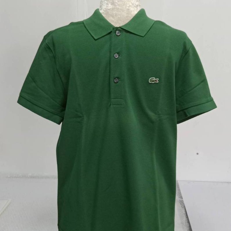 Lacoste เสื้อโปโลชาย รุ่น Lacoste Men's Slim Fit Pique Polo Shirt Code: PH7937 10 132 (สินค้าตำหนิ)