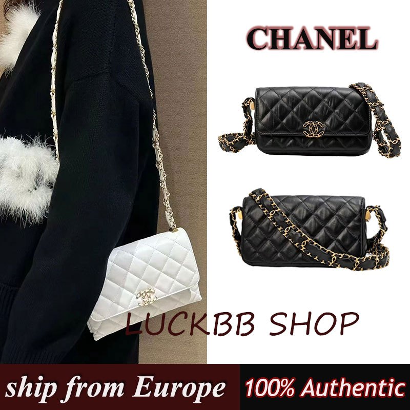 CHANEL 23k กระเป๋าสะพายข้างAP3570 ของแท้100%