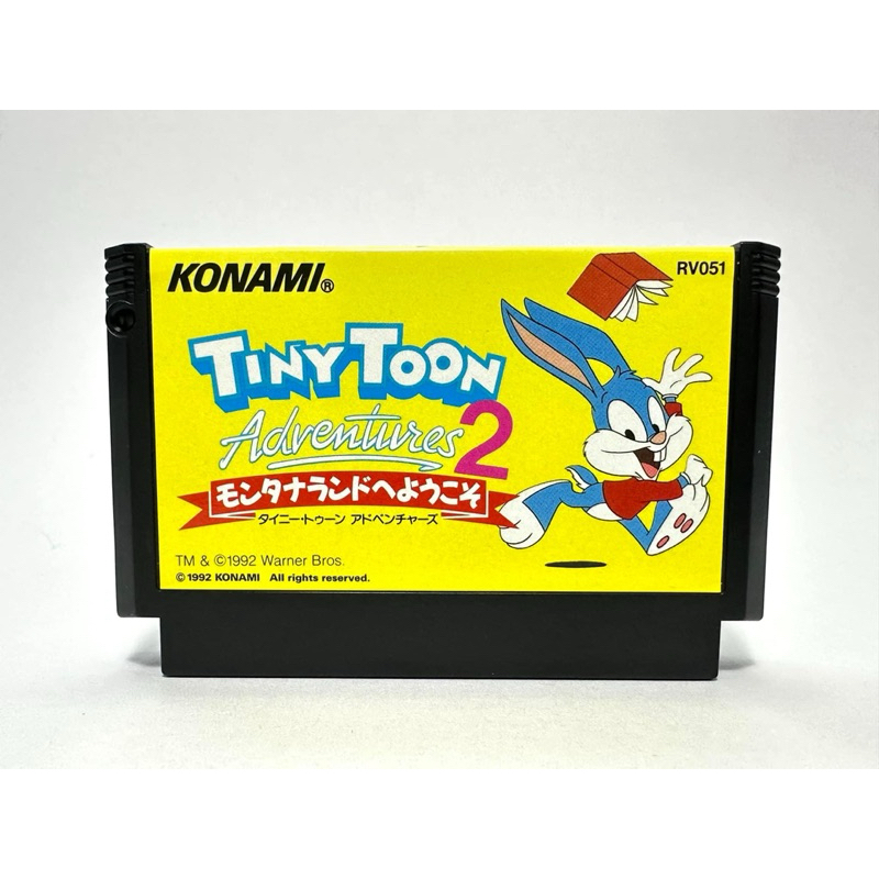 ตลับแท้ Famicom(japan)(fc)  Tiny Toon Adventures 2: Montana Land he Youkoso