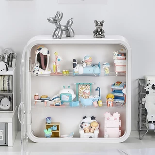 ตู้โชว์ติดผนัง กล่องใส่ art toy ตู้โชว์โมเดล โชว์ของเล่น ของสะสม แบบแขวนผนัง กันฝุ่นกันความชื้น มีฝาปิด ไม่ต้องติดตั้ง