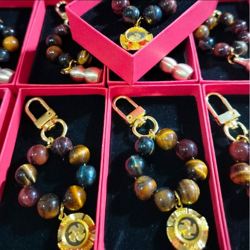 พวงกุญแจหินแก้ปีชง 2568