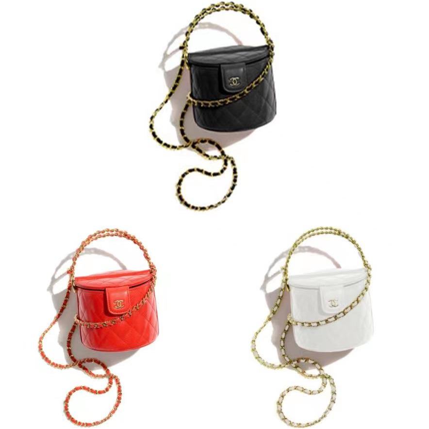 Chanel/Bucket Bag/Crossbody Bag/Shoulder Bag/AP3093/แท้100%