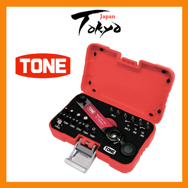 TONE Japan 2 - 10 N.m ชุดประแจทอร์คบิต TBS20