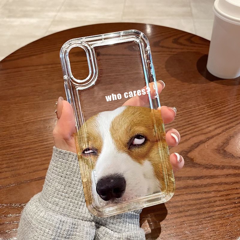 เคสใสไอโฟน ลายการ์ตูน TPU เคสกันกระแทก สําหรับ IPhone 11 17 15 16 13 14 12 Pro Max 7Plus XR 17 Pro Max