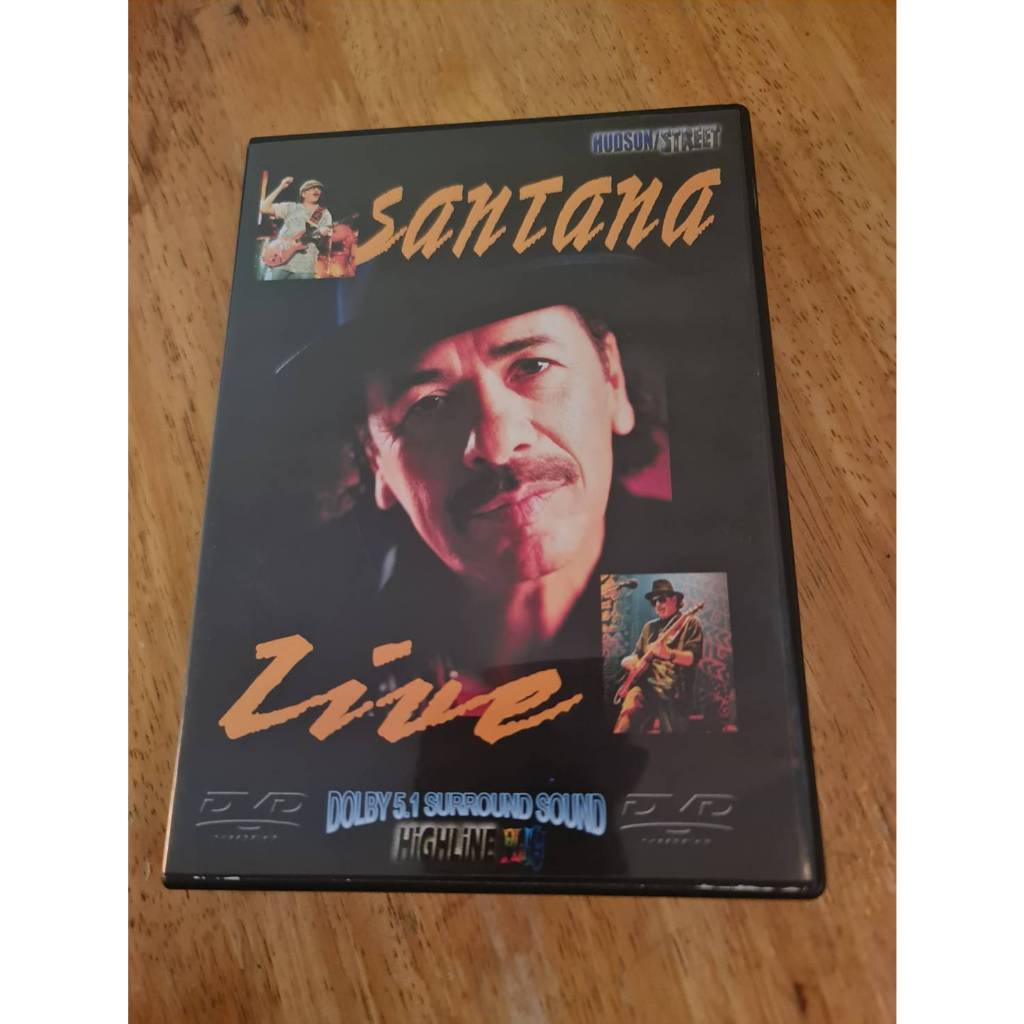 DVD คอนเสิร์ต Santana Live