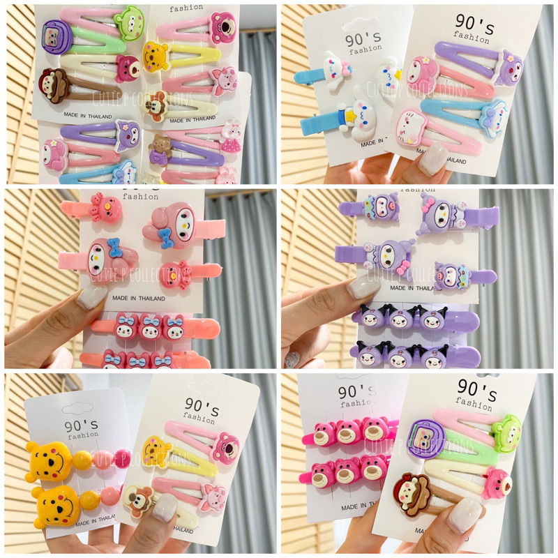 38แบบ⭐️🌈 กิ๊บติดผมลายการ์ตูน⭐️🌈 กิ๊บติดผมป๊อกแป๊ก และปากเป็ด ลายการ์ตูนน่ารัก สินค้างานเกรดดีได้ไปไม่มีผิดหวังแน่นอน 🥰
