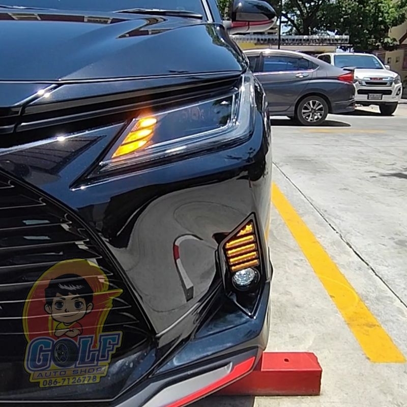 ไฟตัดหมอกยาริสเอทีฟ Yaris ativ 2023 ( ขึ้นไป )     รับประกัน 6 เดือน
