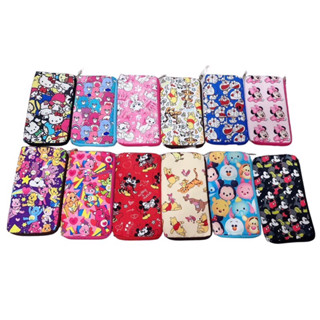 กระเป๋าใส่โทรศัพท์ผ้ากันน้ำ มีบุฟองกระแทกด้านในมีซิป