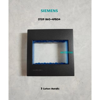 SIEMENS DELTA ZAIO 5TG9 860-4PB04 หน้ากาก 3 ช่อง ขนาด 86 mm.…
