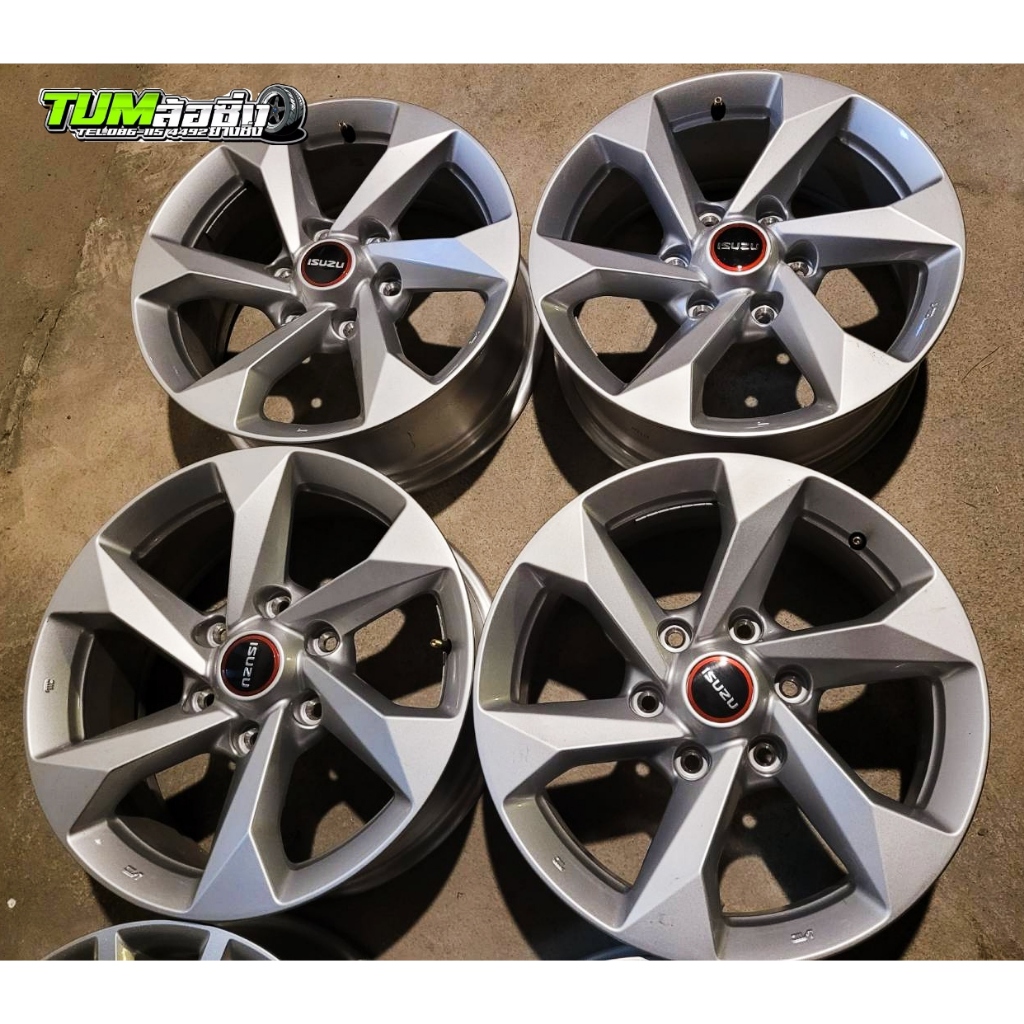 ล้อแม็กซ์ ISUZU MU-X 2022 (แท้ถอดจากศูนย์ ) ขอบ 17 6 รู กว้าง 7.5 นิ้ว (ราคาต่อ 1 ล้อ)