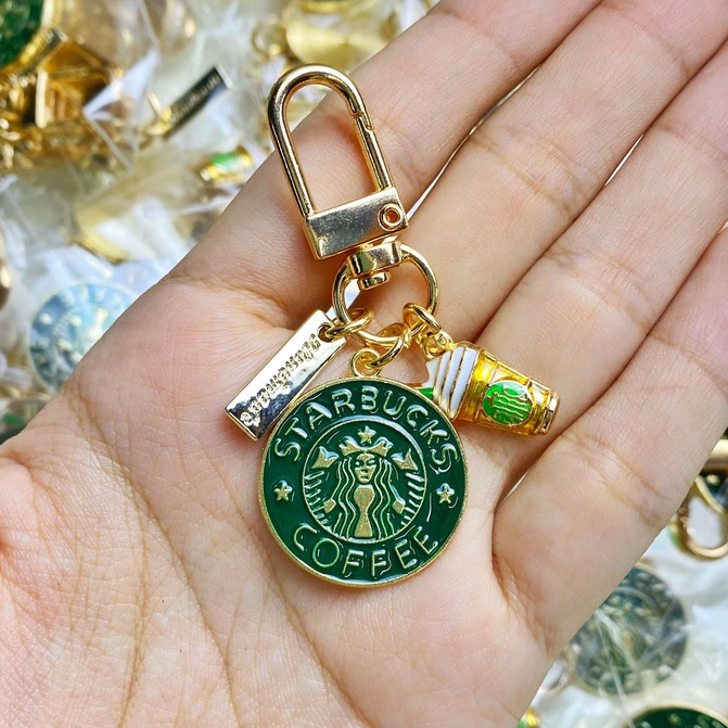 พร้อมส่ง l ถูก พวงกุญแจ สตาร์บัค สตาร์บัคส์ สตาบัค starbuck starbucks starbucks แก้ว แก้ว starbucks แท้