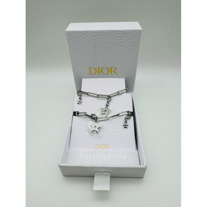 Dior Silver Phone Charm สายคล้องโทรศัพท์ Dior