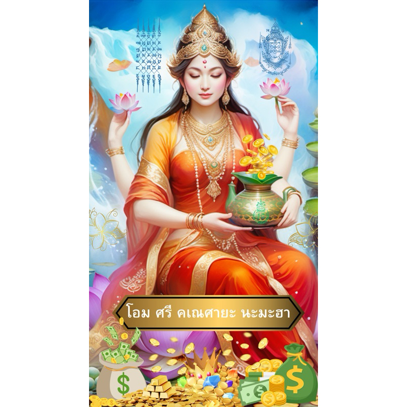 วอลเปเปอร์มือถือ พระแม่ลักษมี P52