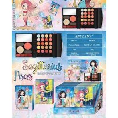 Anylady Eyeshadow/Blusher/highlighter Glitter eyeshadow/Lip stick  No.8624DX สุ่มปก