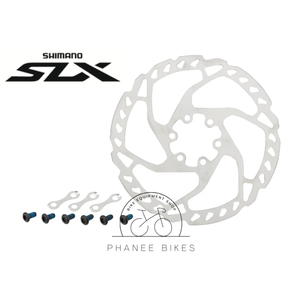 ใบดิส Shimano SLX แบบ 6 รู รุ่น SM-RT66 ขนาด 160MM และ 180MM