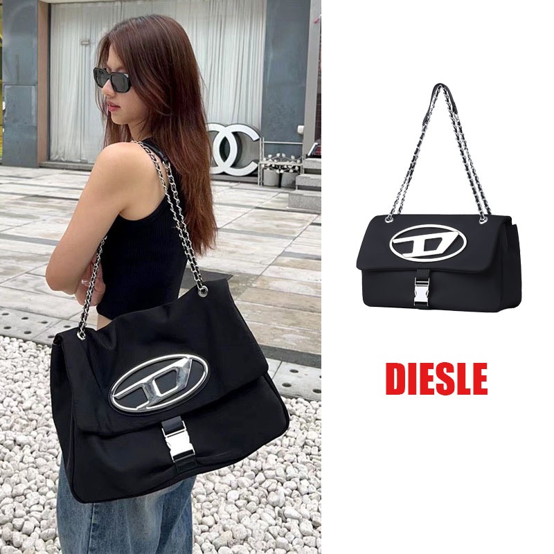 DIESEL bag กระเป๋าสะพาย tote bags ดีเซล กระเป๋า women bags กระเป๋าสะพาย สต็อกพร้อม ฟรีส่ง เตรียมประเทศไทยเพื่อจัดส่ง