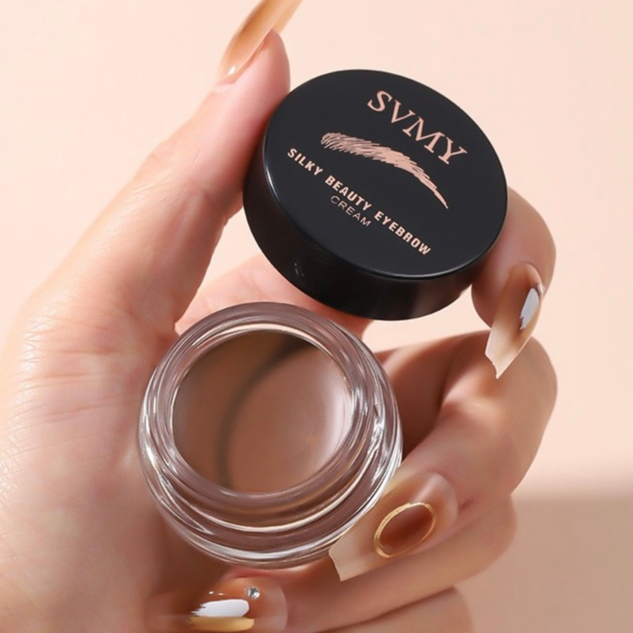 :เจลเขียนคิ้วตลับ เนื้อเนียนนุ่ม เกลี่ยง่าย กันน้ำ ติดทน 3 สี-B958-cocobaby