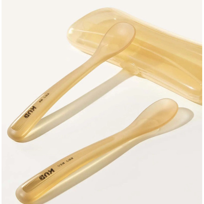 เซ็ต 2 ชิ้น ช้อนซิลิโคน ช้อนป้อนอาหาร ช้อนป้อนน้ำ Silicone Baby Spoon ตัวช่วยที่ดีของหนูน้อย
