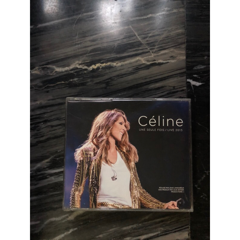 DVD Celine une seule fois live 2013 concert