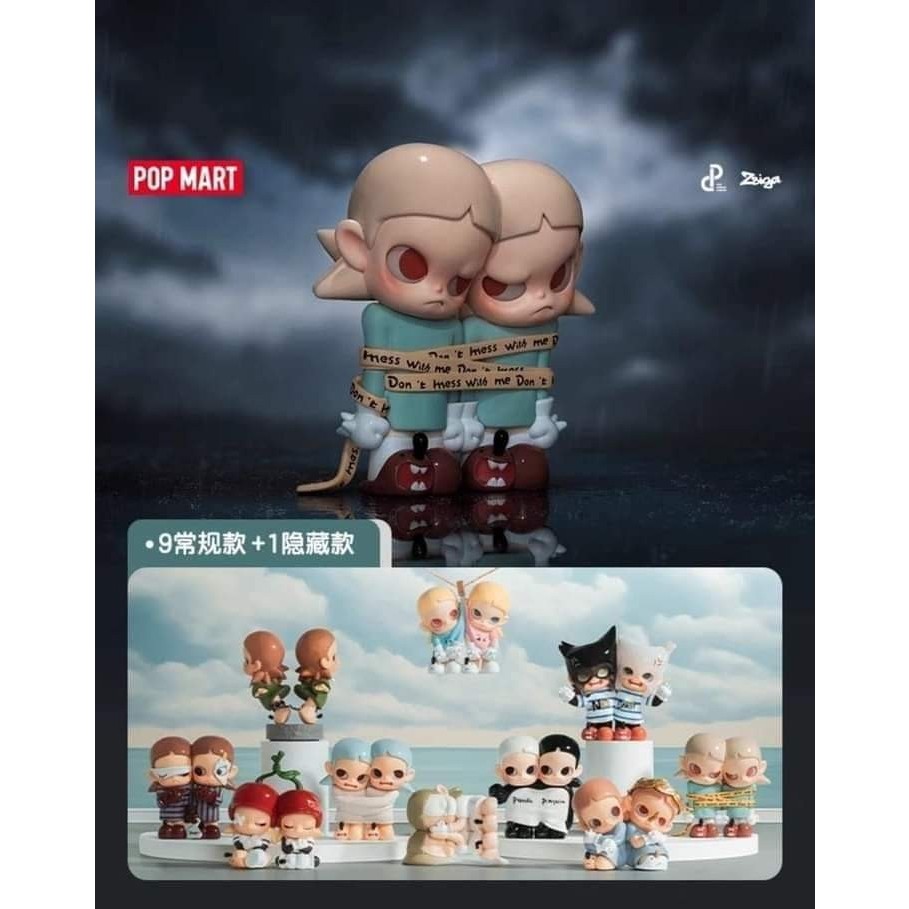 (Live ลด 50%) ยกกล่อง Zsiga V.3 Series ลุ้นซีเครต กล่องสุ่ม ของแท้ PopMart