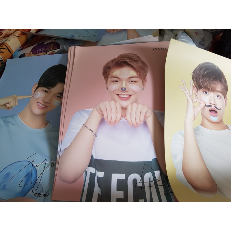 พร้อมส่ง🔥 โปสเตอร์ wannaone คังแดเนียล จินยอง จีฮุน ไลควานลิน แดฮวี