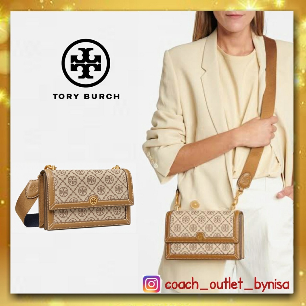 TORY BURCH MINI T MONOGRAM JACQUARD SHOULDER BAGG 81000