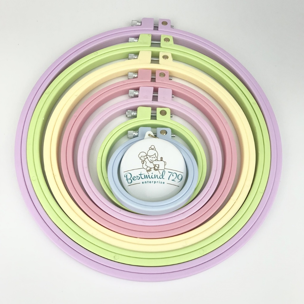 สะดึง สีพาสเทล มี 7 ขนาด