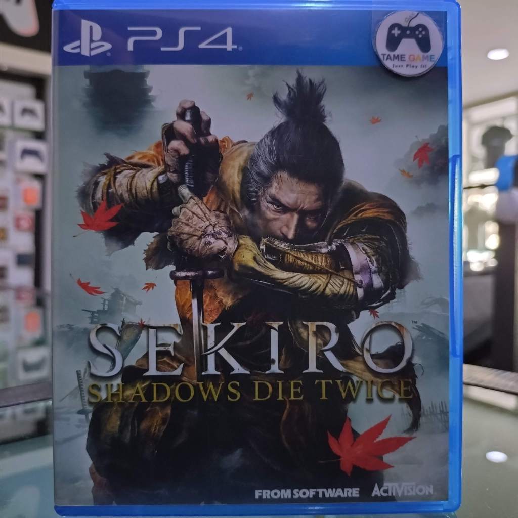 (ภาษาไทย) มือ2 PS4 Sekiro Shadows Die Twice เกมPS4 แผ่นPS4 มือสอง (เล่นกับ PS5 ได้ Sekiro Shadow Die Twice samurai)