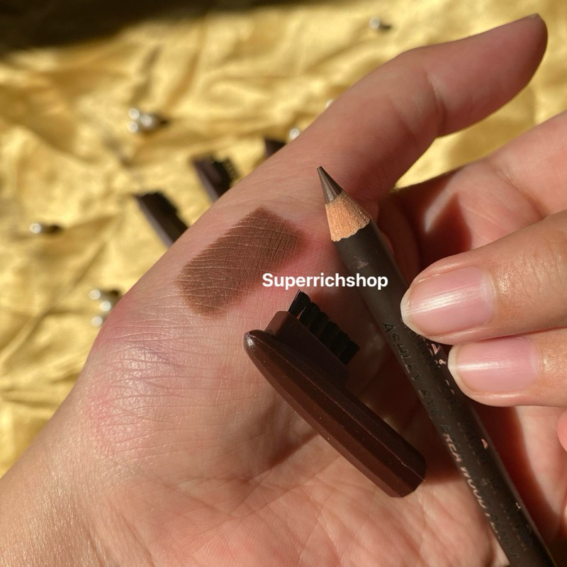 ส่งเร็ว ดินสอเขียนคิ้วแอชลี่ย์ ashley สีน้ำตาลธรรมชาติ กันน้ำ เนื้อแน่น คิ้วเป๊ะตลอดวัน