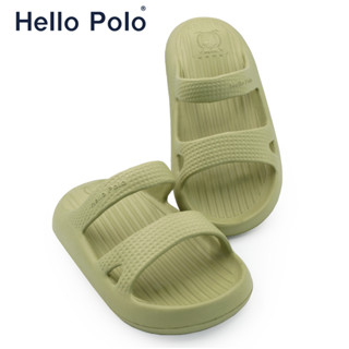 Hello Polo รองเท้าแตะผู้หญิง รองเท้านิ่มเหมือนเหยียบขี้ รองเ…